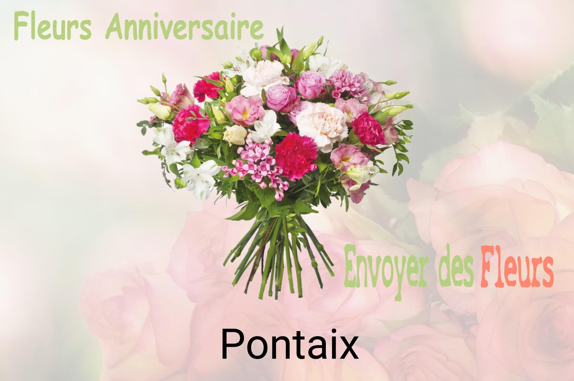 Bouquet de fleurs d’anniversaire livré à Pontaix